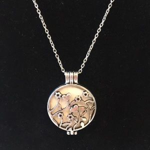 Aromatherapy essential oils diffuser necklace